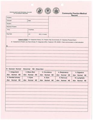 Evaluating Checklist Use in Companion Animal Wellness Visits in a Veterinary Teaching Hospital: A Preliminary Study